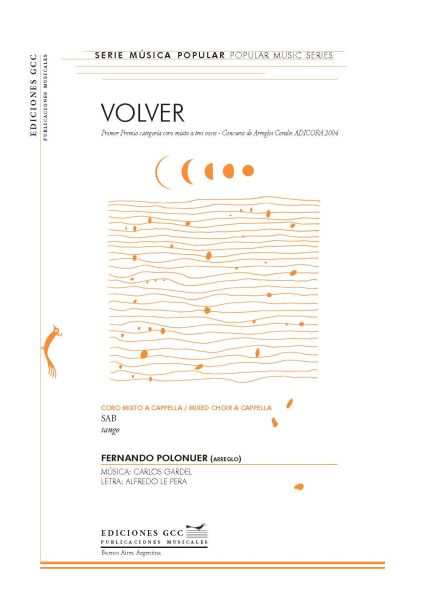 Volver (Fernando Polonuer - coro mixto SAB)