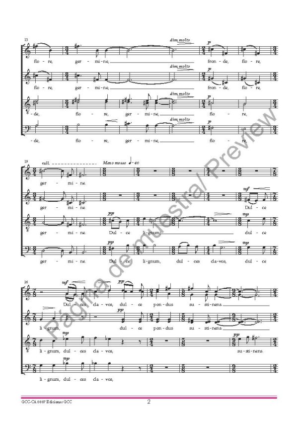 Crux fidelis (Antonio Russo - coro mixto)